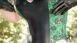 HouseofTaboo   DDFProd  Latex Lucy - Stretch Your Imagination - Fetish, Latex, Outdoor, M