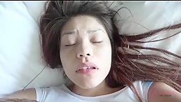 Sami Parker wakes up on ATK Girlfriends to take a creampie.   4k   Big Ass Blowjob Asian   A brown-haired woman.   Creampie in a doggie way   Fucking hard tits footjob fingering   Latina sex with long hair